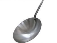 Сковорода wok, белая сталь, D=35.5 см, 5114.35, De Buyer