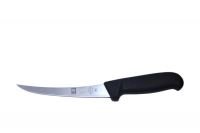 Нож обвалочный 160/280 мм, изогнутый (гибкое лезвие),черный Talho SAFE Icel 281.3857.15