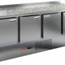 Холодильный стол для пиццы HiCold GNE 1111/TN камень, 1970 мм, 4 двери