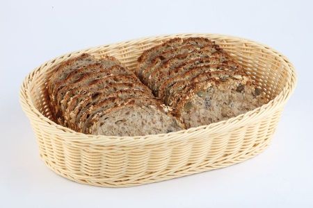 Корзина для хлеба овальная 28,5х17х8,5 см полиротанг APS 40139