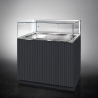 Холодильная витрина Finist Glassier LUX, длина 1200 мм, +8...+12 С, кондитерская, напольная 1