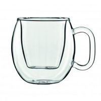 Кружка 300 мл d=106, h=109 мм с двойными стенками Thermic Glass Caffe Supremo Luigi Bormioli (Италия) RM402-10973/01