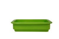 Гастроемкость GN 1/4  h=65 фарфор зеленая Pillivuyt 220126GR