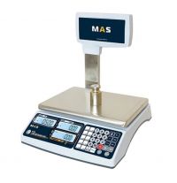 Весы торговые MAS MR1-15P, до 15 кг, со стойкой