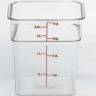 Контейнер для продуктов прямоуг. мерный 3,8 л по ликарб. 4SFSCW 135 Cambro