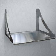 Полка для СВЧ из нержавеющей стали ПКсвч 450*350*330