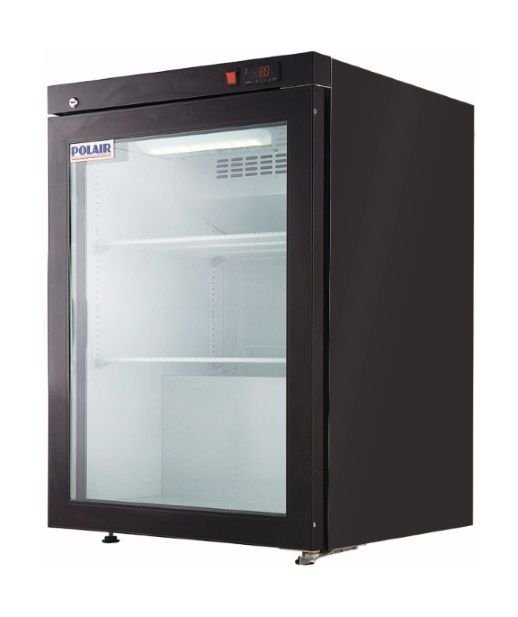Холодильный шкаф-витрина Polair DM102-Bravo + мех. замок, 150 литров