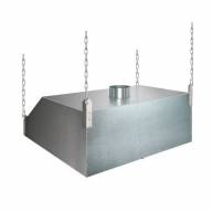 Зонт вытяжной пристенный Finist ЗВН-03 1300х1100, прямоугольный, нержавеющая сталь