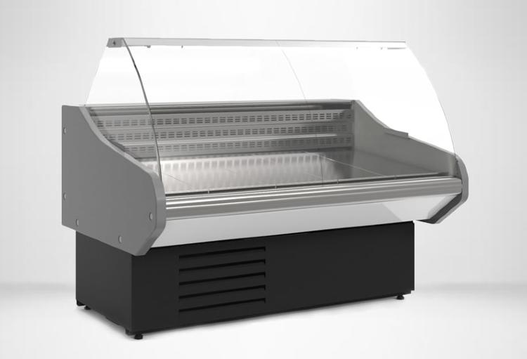 Холодильная витрина Cryspi Octava XL 1200, гастрономическая, напольная, 0...+7 С