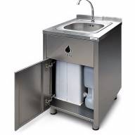 Рукомойник автономный напольный Finist РА-600, 600*500, нерж. - Рукомойник автономный напольный Finist РА-600, 600*500, нерж. - 2