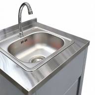 Рукомойник автономный напольный Finist РА-600, 600*500, нерж. - Рукомойник автономный напольный Finist РА-600, 600*500, нерж.