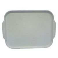 Поднос пищевой, пластик 45х35.5см, белый (148)
