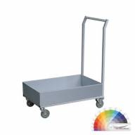 Тележка транспортировочная ТТ-800*500 Finist, крашеная сталь, 4 колеса - Тележка транспортировочная ТТ-800*500 Finist, крашеная сталь, 4 колеса - 2