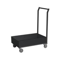 Тележка транспортировочная ТТ-1000*600 Finist, крашеная сталь, 4 колеса - Тележка транспортировочная ТТ-1000*600 Finist, крашеная сталь, 4 колеса - 3