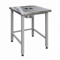 Стол для отходов СПЭо-1000*600*850 Finist, сварной, каркас-труба краш - Стол для отходов СПЭо-1000*600*850 Finist, сварной, каркас-труба краш