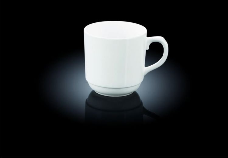 Кружка 220 мл штабелир. Wilmax (блюдце 996099) 993017