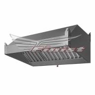 Зонт вытяжной пристенный Finist ЗВН-03 1500х1200, прямоугольный, нержавеющая сталь
