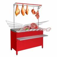 Рыночный холодильный стол Finist РХСов-1,2 (краш.), 1200 мм, выносной агрегат - Рыночный холодильный стол Finist РХСов-1 (краш.), 1000 мм, выносной агрегат - 2