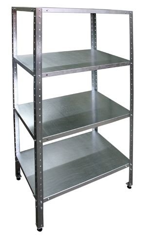 Стеллаж кухонный СтПЛ-1160*600*1800 мм Finist, каркас-уголок оцинк.