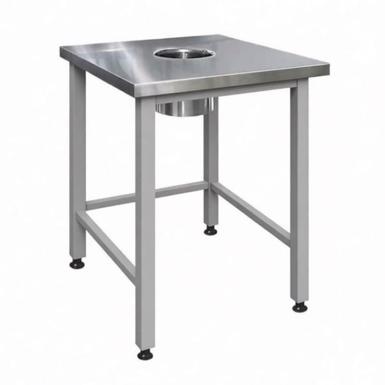 Стол для отходов СПЭо-1200*700*850 Finist, сварной, каркас-труба краш