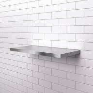 Полки консольные скрытого крепления 700–900 мм - Полки консольные скрытого крепления — длина от 300 до 600 мм, нержавеющая сталь