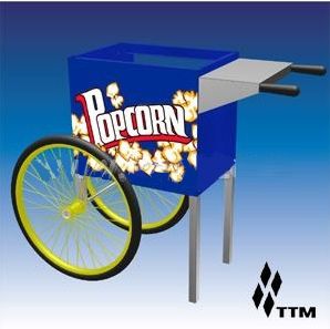 Тележка для аппарата попкорн ТТМ ТПА-050/3.5СКС