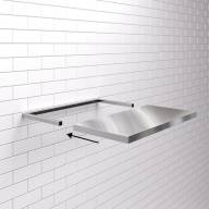 Полки консольные скрытого крепления 1000–1200 мм - Полки консольные скрытого крепления — длина от 300 до 600 мм, нержавеющая сталь - 2