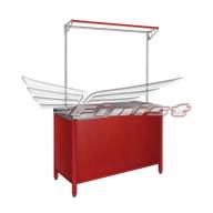 Рыночный холодильный стол Finist РХСо-1,5 (краш.), 1500 мм, встроенный агрегат - Рыночный холодильный стол Finist РХСов-1 (краш.), 1000 мм, выносной агрегат