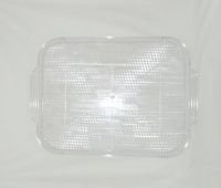 Поднос пищевой, пластик 45х35.5см, прозрачный (100)