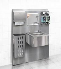 Гигиенический стенд ГСк-1000*460*1875 мм, настенный