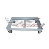 Тележка для перевозки ящиков ТЯ-610*410 Finist, крашеная сталь, 4 колеса