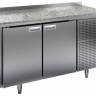 Холодильный стол для пиццы HiCold SN 11/TN камень, 1390 мм, 2 двери