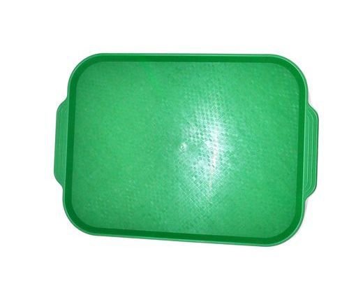 Поднос пищевой, пластик 45х35.5см, ярко-зеленый (113)