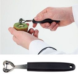 Нуазетка для вырезания сердечек из фруктов 50/160 мм нерж. APS 88851