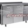 Морозильный стол Finist НХС-600-1/2, 1400 мм, 1 дверь 2 ящика