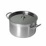 Кастрюля из нержавеющей стали, 3 л, двойное дно, с крышкой, 19003, MGSteel