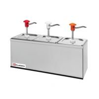 Дозатор для соусов 3 помпы Kalando KD002 3 set, GN1/6*200 3шт