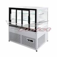 Холодильная витрина Finist Jobs J-97-126 (краш. глянец), 900 мм, кондитерская, напольная - Холодильная витрина Finist Jobs J-2/3 (краш. глянец), 900 мм, кондитерская, напольная - 3
