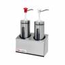 Дозатор для соусов 2 помпы Kalando KD006 2 set, 2х2л