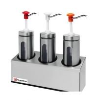 Дозатор для соусов 3 помпы Kalando KD006 2 set, 3х2л