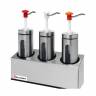 Дозатор для соусов 3 помпы Kalando KD006 2 set, 3х2л
