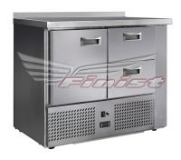Холодильный стол Finist СХСн-700-1/2, 1000 мм, 1 дверь 2 ящика