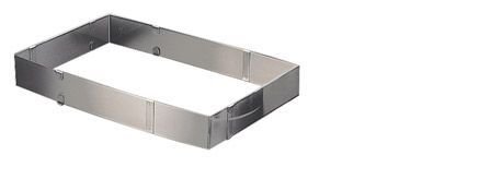 Форма для выкладки/выпечки раздвижная L=19*28-34*54 см прямоуг. APS 42