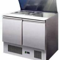 Холодильный стол для салатов Gastrorag S900 SEC, 900 мм, &quot;мини&quot;, алюм. - Холодильный стол для салатов Gastrorag S900 SEC, 900 мм, "мини", алюм.