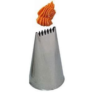 Насадка кондитерская "Пила" 3х22 мм h=53 мм, нерж. BX 9022, Martellato