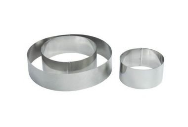 Форма для выкладки/выпечки METAL CRAFT PW-I C 18, диаметр 18 см, высота 4.5 см, нерж.сталь