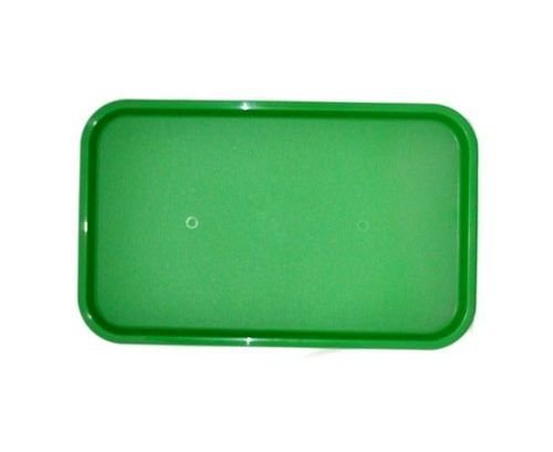 Поднос пищевой, пластик 53х33см, зеленый