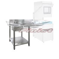 Стол для грязной посуды Finist 1400*700, для купольной посудомоечной машины
