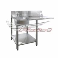 Стол для грязной посуды Finist 1400*700, для купольной посудомоечной машины - Стол для грязной посуды Finist 1500*700, для купольной посудомоечной машины - 2