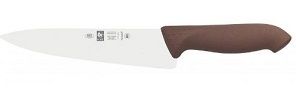 Нож поварской 200/340 мм Шеф коричневый, узкое лезвие HoReCa Icel 28900.HR27000.200